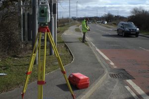 topographical road survey